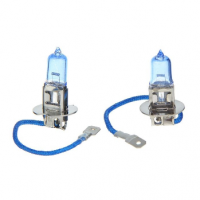 Лампа галоген H3 комплект Super White (B4) (12V, 55W, 700Lm, 6000K) BioLight