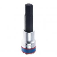 Насадка (бита) торцевая 1/2", HEX, 11 мм, L = 80 мм, King Tony 403511 