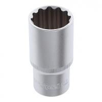 Головка 1/2" двенадцатигранная удлиненная 30мм, AV Steel AV-521230
