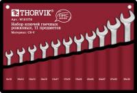 Набор ключей рожковых 8-32 мм, 11 предметов, Thorvik W1S11TB 