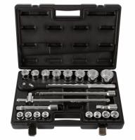 Набор торцевых головок 3/4" 6гр. 21пр., 19-50 мм Licota ALK-6003F (ASK-10060)