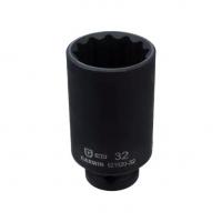 Головка торцевая ударная глубокая 1/2" 12 гр. 32 мм, Garwin 621020-32 