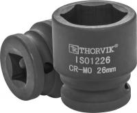 Головка торцевая ударная 1/2"DR, 26 мм Thorvik IS01226 