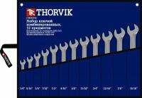 Набор ключей комбинированных 1/4"--15/16", 12 предметов, Thorvik CWIS0012 