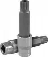 Насадка торцевая 1/2"DR с вставкой TAMPERPROFF SPLINE M16 L = 100мм Ombra 121716T 