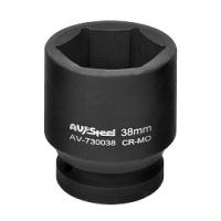 Головка ударная 3/4" шестигранная 38мм, AV Steel AV-730038 