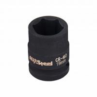 Головка ударная 1/2" шестигранная 19мм, AV Steel AV-720019
