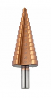 Сверло ступенчатое по мет. 6-30мм, шаг 2мм, HSS, MONOGRAM Basis 100-951 