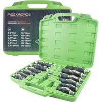 Набор отверток силовых ударных 12пр. в кейсе, ROCKFORCE RF-21310 