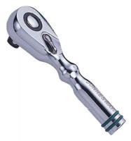 Рукоятка трещоточная укороченная 1/4"DR, 48 зубцов, 90 мм, Jonnesway R3802 