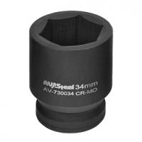 Головка ударная 3/4" шестигранная 34мм, AV Steel AV-730034 