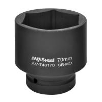Головка ударная 6-гранная 1" удлиненная 70мм AV Steel AV-740170 
