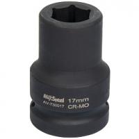 Головка ударная 3/4" шестигранная 17 мм, AV Steel AV-730017