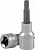 Насадка торцевая 1/2" DR с вставкой TORX® Т45 L=100 мм Ombra 121945 