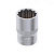 Головка 1/2" 12-гранная 19 мм AV Steel AV-521019