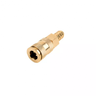 Пневморазъём металлический 12 мм, латунь, GARWIN PRO E40SHOG