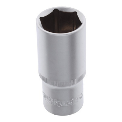 Головка 1/2" шестигранная удлиненная 24мм AV Steel AV-520224 