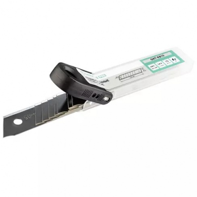 Лезвие запасное 7 сегментов,18 мм, в футляре, 10 шт, GARWIN PRO GHT-KB10 