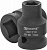 Головка торцевая ударная 1/2"DR, 10 мм Thorvik IS01210