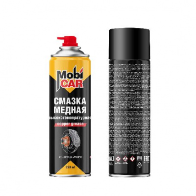 Смазка медная высокотемпературная +1100°С MobiCAR, 250 мл 0523-03 MC