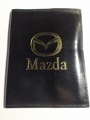 Обложка на автодокументы "MAZDA"