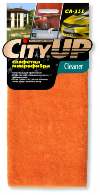 Салфетка из микрофибры Cleaner 35х40 см City Up CA-131