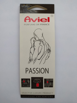 Ароматизатор PERFUME OF FRANCE "PASSION" (картон)