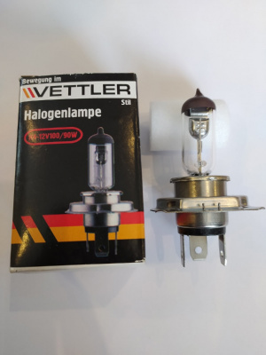 Лампа галоген.H4 12 V 100/90 W VETTLER