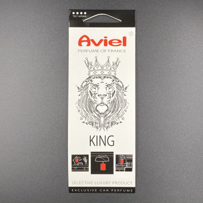 Ароматизатор PERFUME OF FRANCE "KING" (картон)
