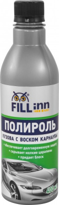 Полироль кузова с воском, 400 мл Fill Inn FL046