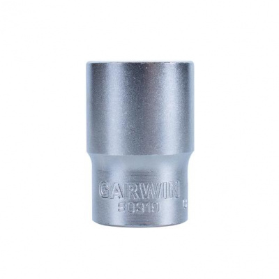 Головка торцевая 6 гр. 1/2" 19 мм Garwin S0319 