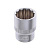 Головка 1/2" 12-гранная 22 мм AV Steel AV-521022 