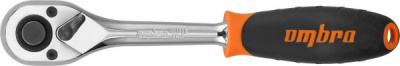 Трещоточная рукоятка 1/2"DR 48 зубцов, Ombra 281203