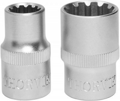 Головка торцевая MultiProf 1/2"DR, 12 мм, Thorvik MP01212 