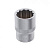 Головка 1/2" 12-гранная 20 мм AV Steel AV-521020