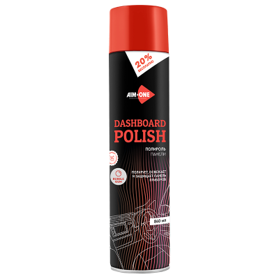 Полироль панели AIM-ONE 840мл (аэрозоль).Dashboard polish-Vanilla 840ml DP-DP-VL800 