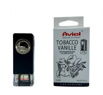 Ароматизатор PERFUME OF FRANCE "TOBACCO VANILLE" 8 ml (на дефлектор)