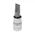 Головка со вставкой SL (шлиц) 1/4" 1,2x7,0мм, AV Steel AV-504127 