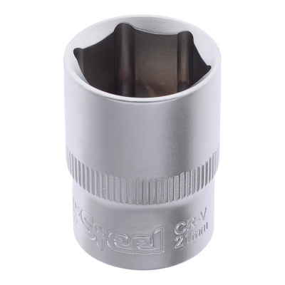 Головка 1/2" шестигранная 21мм "AV Steel" AV-520021