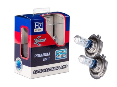 Лампы галоген H7 (PX26d) Яркость +100% (уп. 2шт) Xenite