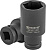 Головка торцевая ударная глубокая 1/2"DR, 27 мм, Thorvik S23S2127 