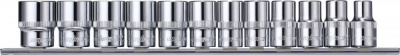 Набор головок торцевых 1/2"DR 10-24 мм, 12 предметов, Ombra 912012