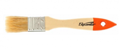 Кисть плоская Slimline 1" (25 мм), натуральная щетина, деревянная ручка Sparta 824205