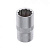 Головка 1/2" 12-гранная 15 мм AV Steel AV-521015