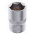 Головка 1/2" шестигранная 19мм "AV Steel" AV-520019 