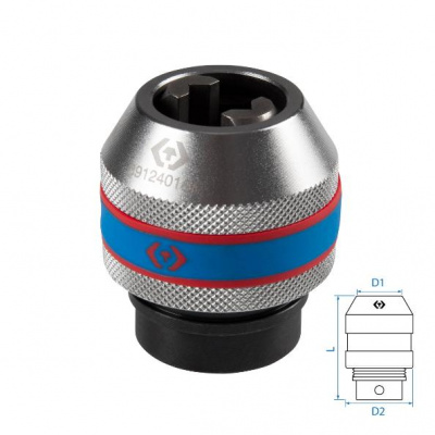 Держатель метчика M20-M27, 1/2", King Tony 39124016M 