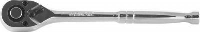 Рукоятка трещоточная 3/8"DR, металлическая ручка, 72 зубца Ombra 283801 