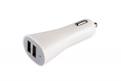 Зарядное устройство "радуга" 2 USB 1A + 1А  длинная ножке RV-024 