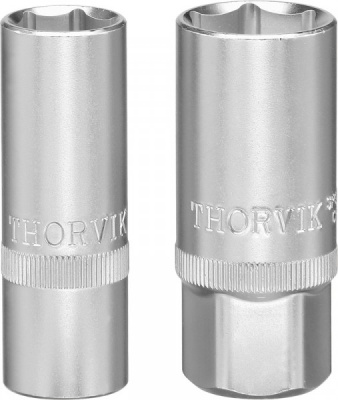 Головка торцевая свечная 1/2"DR 21 мм Thorvik SPS1221 