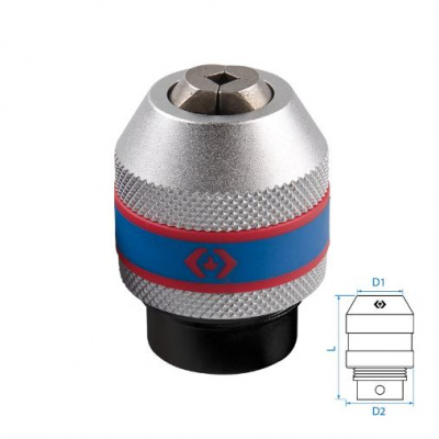 Держатель метчика M10-M20, 1/2", King Tony 39124012M 